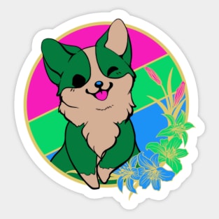 Polysexual Corgi Sticker